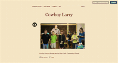 Desktop Screenshot of cowboylarry.ranchocortez.com